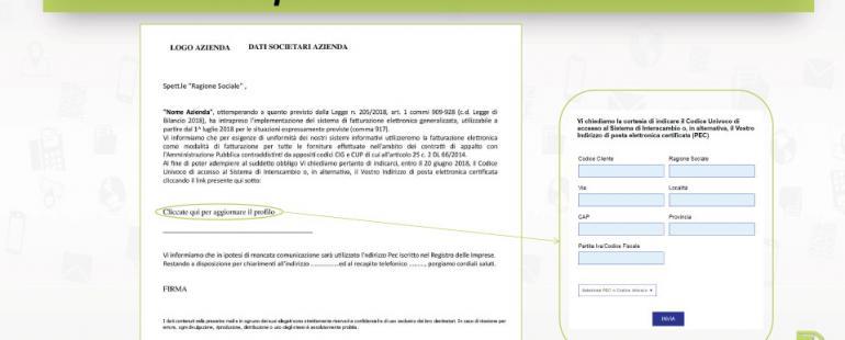 reperire i nuovi codici univoci della fatturazione B2B